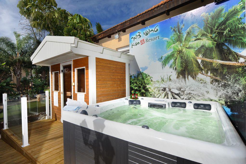 גלריה חיצונית - טרופי צימר ספא - 5 בקתות עץ בשזור - צימרים VIP 113508