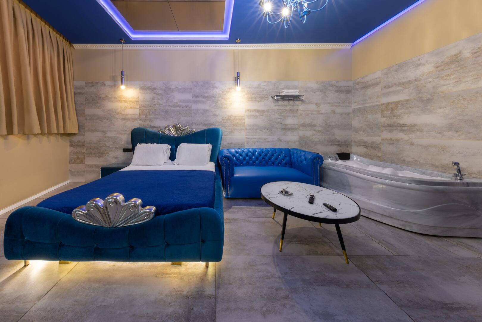 חדר 104 בלו טופז - מלון סוויטות גראף - חדרים מפנקים לפי שעה או ללינה בראשון לציון 100791