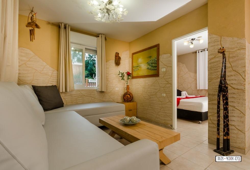 הצימרים במתחם - אור ירח יבנאל - 5 בקתות עץ ביבנאל - צימרים VIP 20799